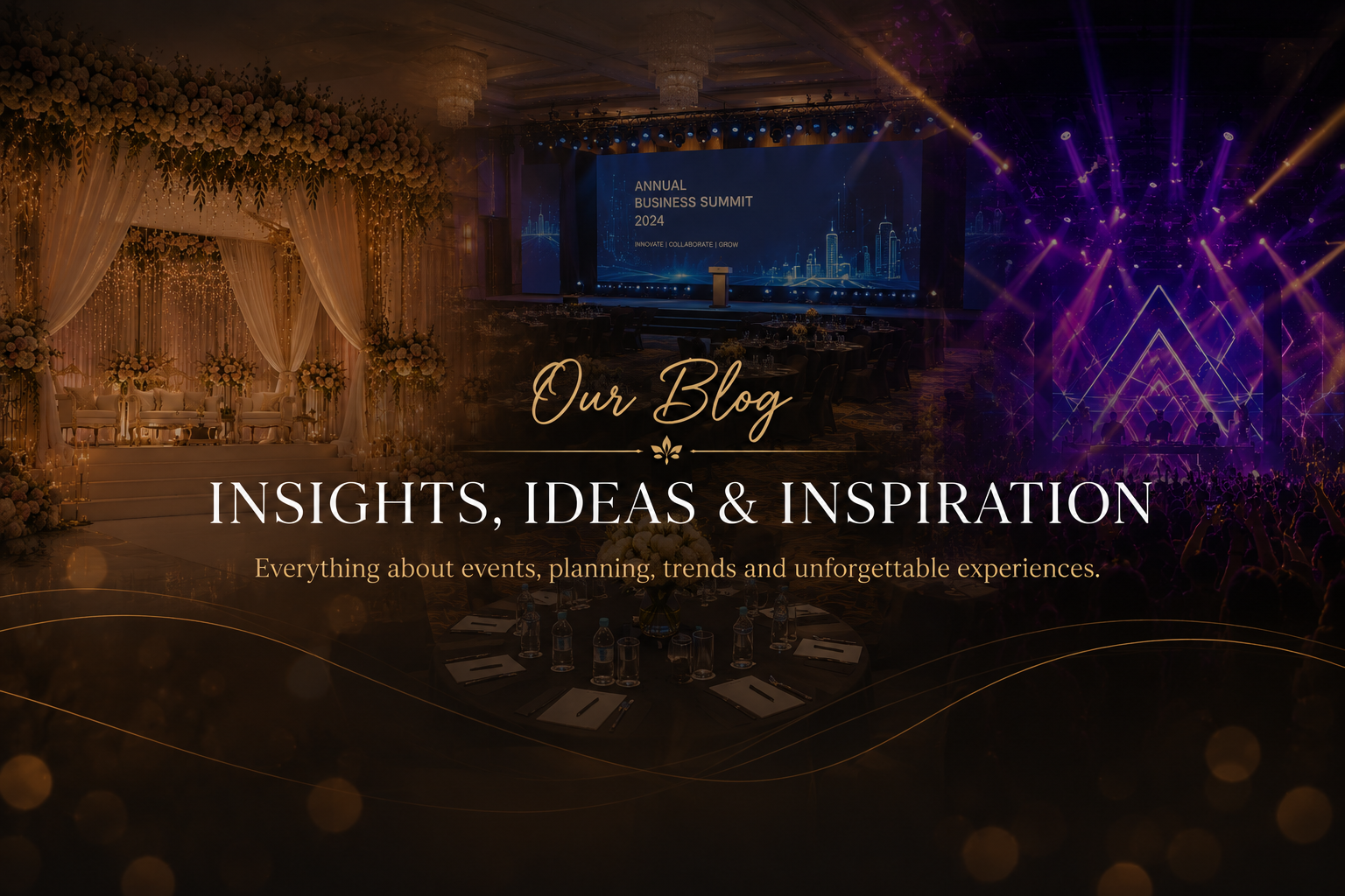 IKON Blog - Event Planning & Wedding Insights